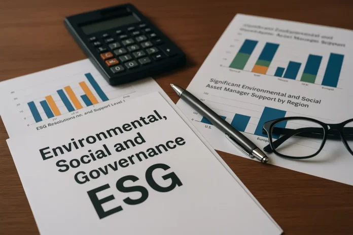 Résolutions ESG 2025 Résolutions ESG 2025